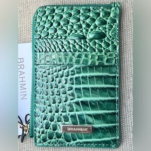 NWT Brahmin LENNON in PARAKEET Melbourne Wallet
